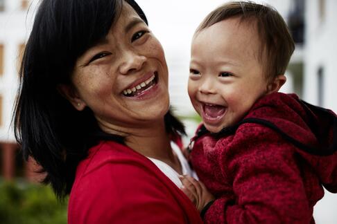 Wohlfühlen, Austausch und Beratung: Unser neues Familienzentrum im Steingau-Quartier soll ein offenes Haus werden - für alle Familien mit einem Kind mit Behinderung.