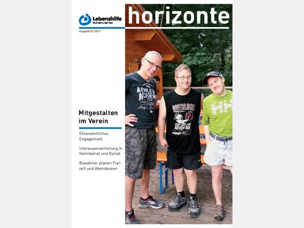 Vereinszeitschrift Horizonte 01/2017